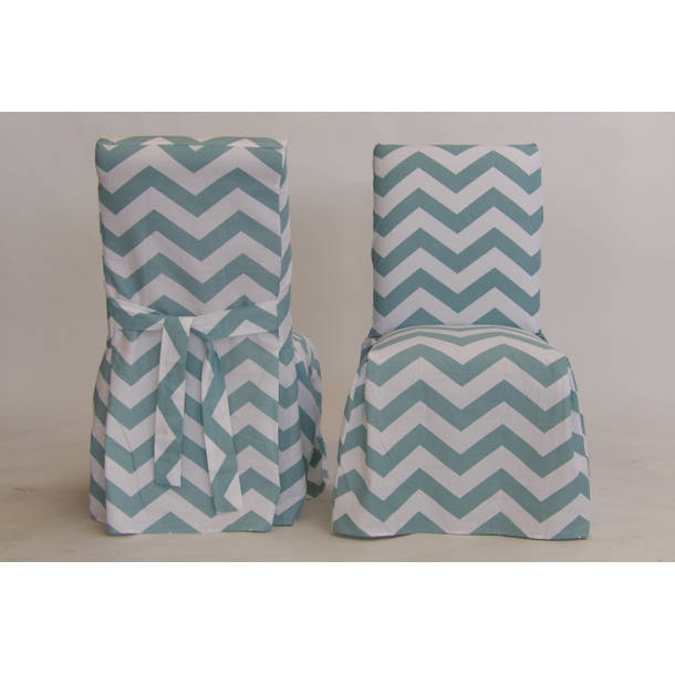 Sure Fit Cotton Duck 100 Cotton Box Cushion Dining Chair Slipcover